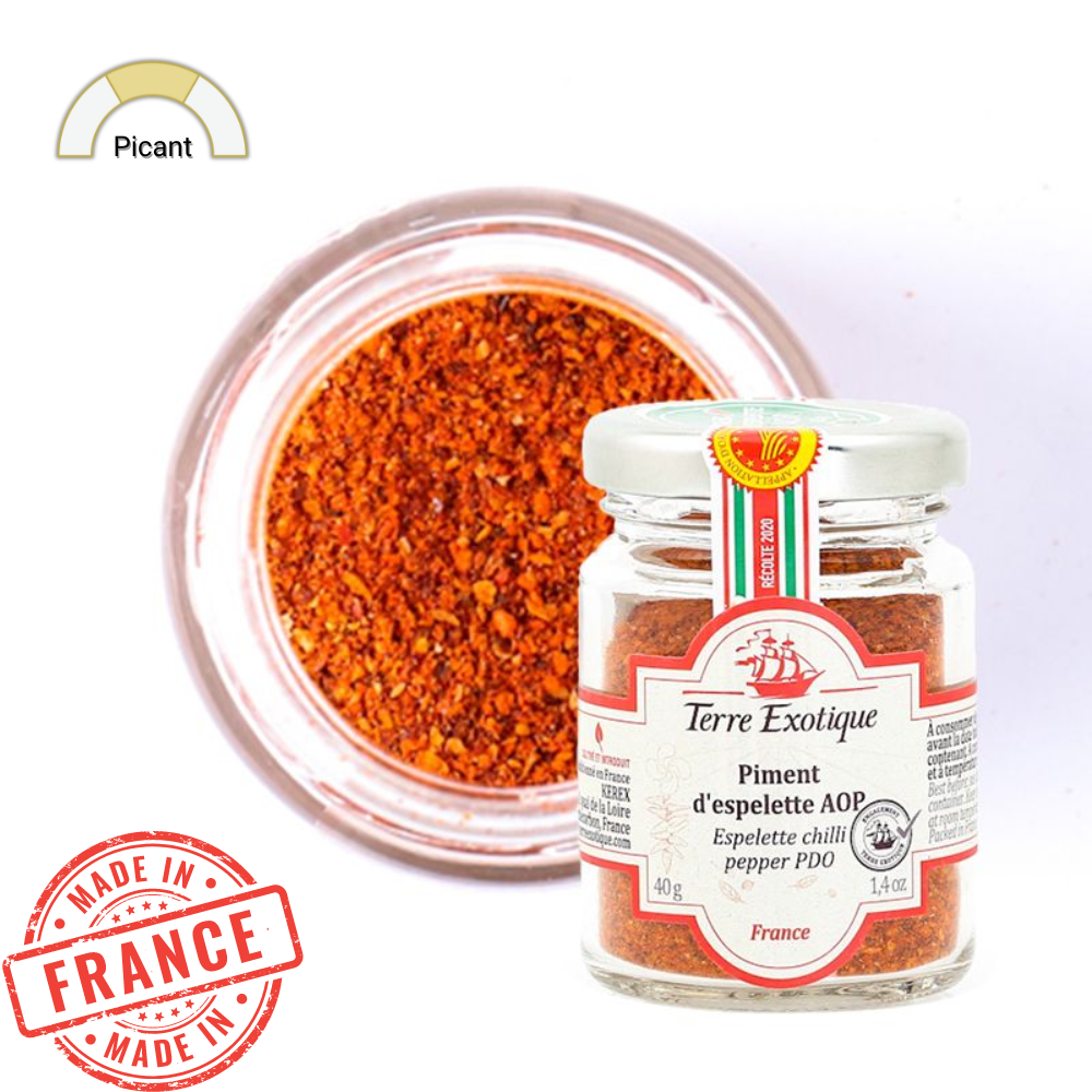 Pudra de ardei iute Espelette DOP 40g