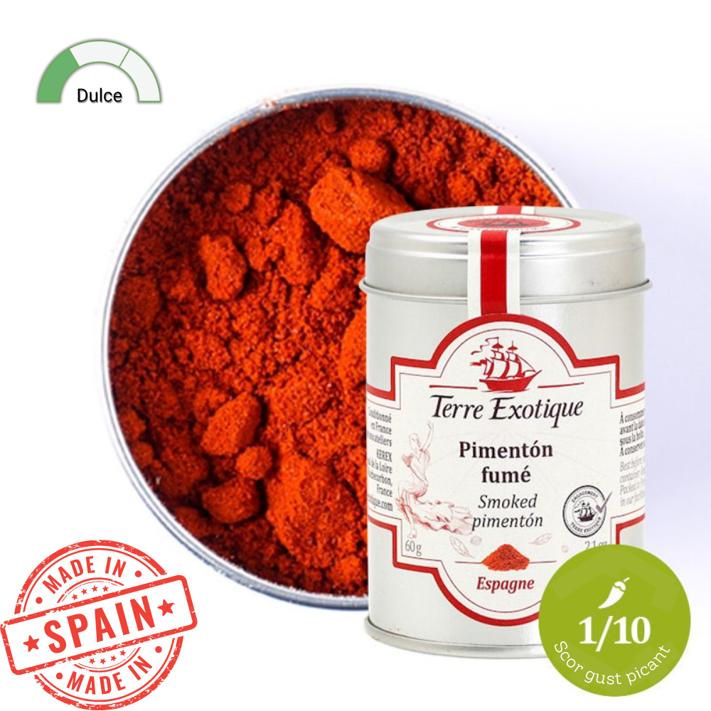 Boia de ardei dulce afumata 60g