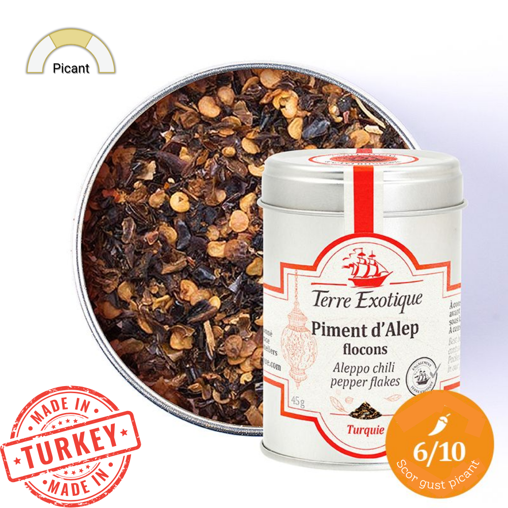 Fulgi de ardei iute Aleppo 45g