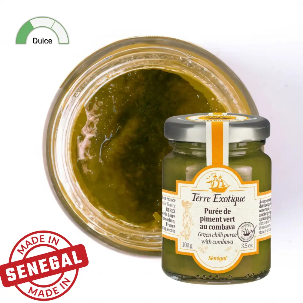 Piure de chilli verde cu Combava 100g