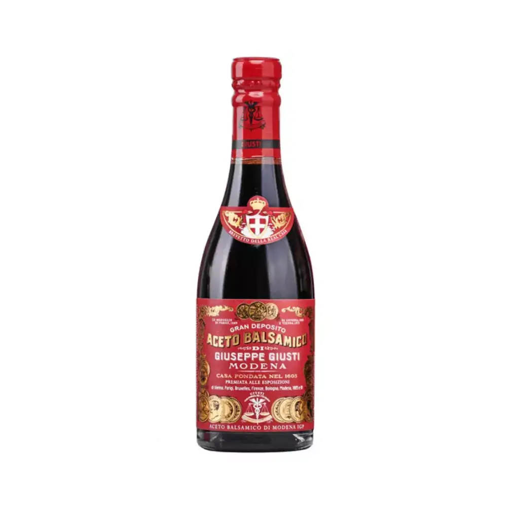 Otet balsamic de Modena IGP Giuseppe Giusti – 3 Gold Medals 250ml Champagnotta