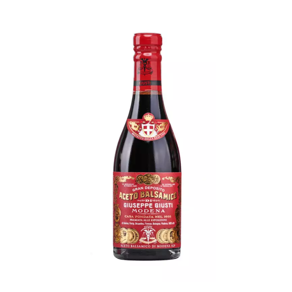 Otet balsamic de Modena IGP Giuseppe Giusti – 3 Gold Medals 250ml Champagnotta