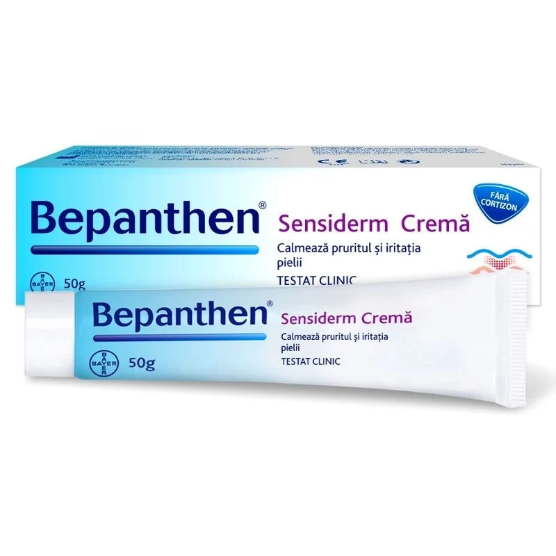 Crema Sensiderm Bepanthen, 50 g, Bayer