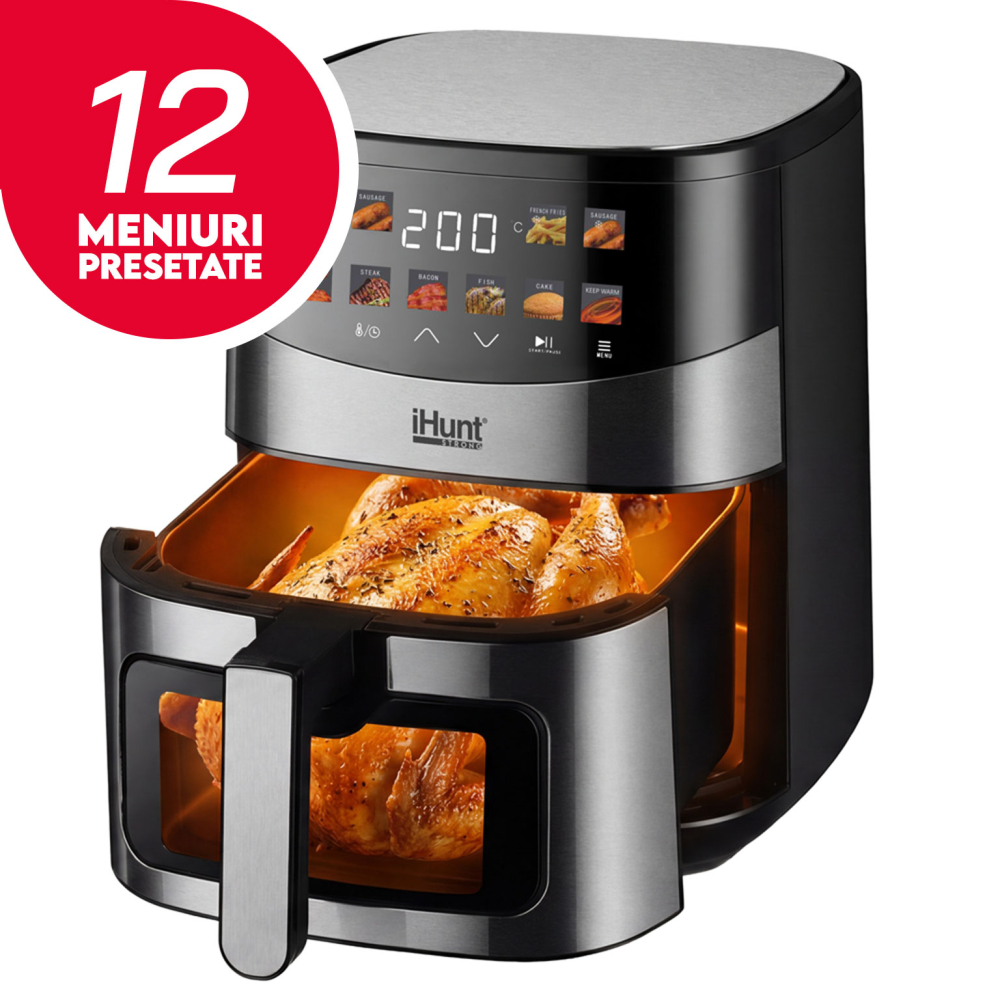 Friteuza cu aer cald iHunt Bro Air Fryer Ultra 6.5L