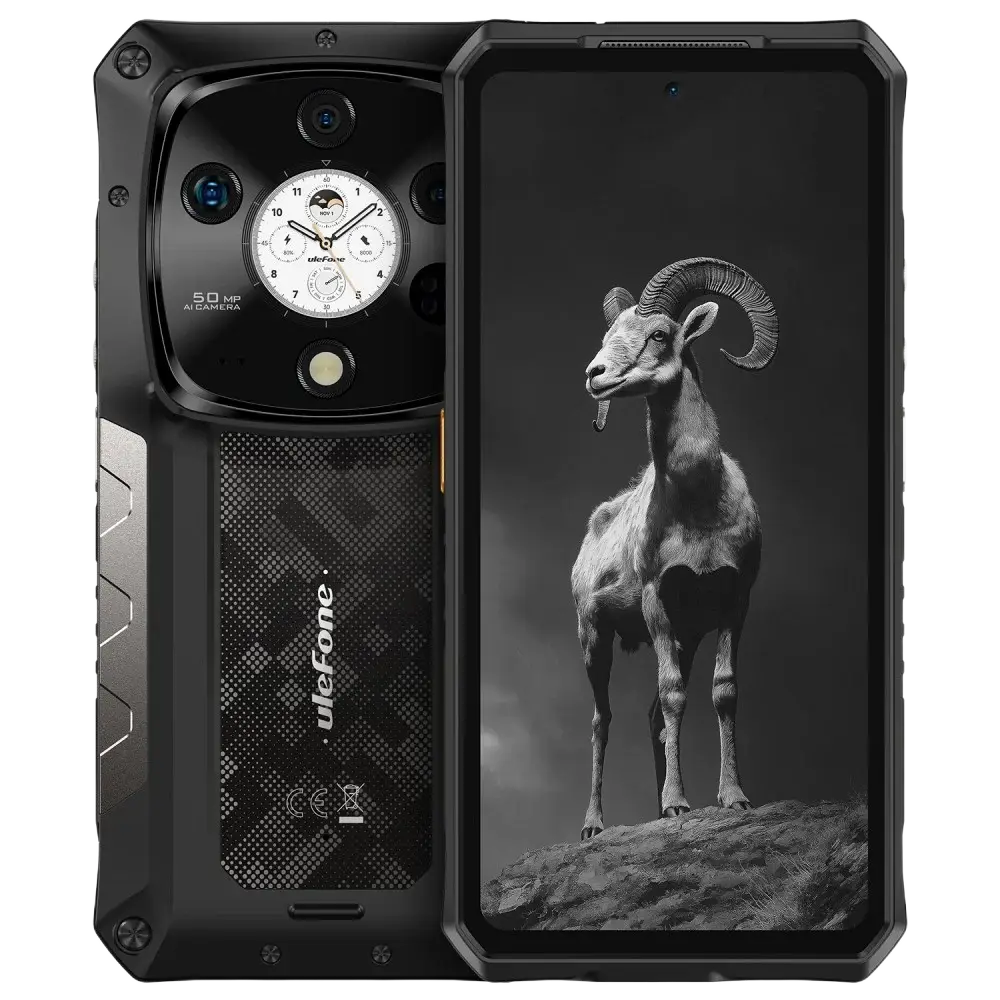 Telefon Ulefone Armor 28 Pro 5G Dimensity 7300 6.67   120Hz AMOLED 16GB RAM 512GB NFC IP68 Android 15