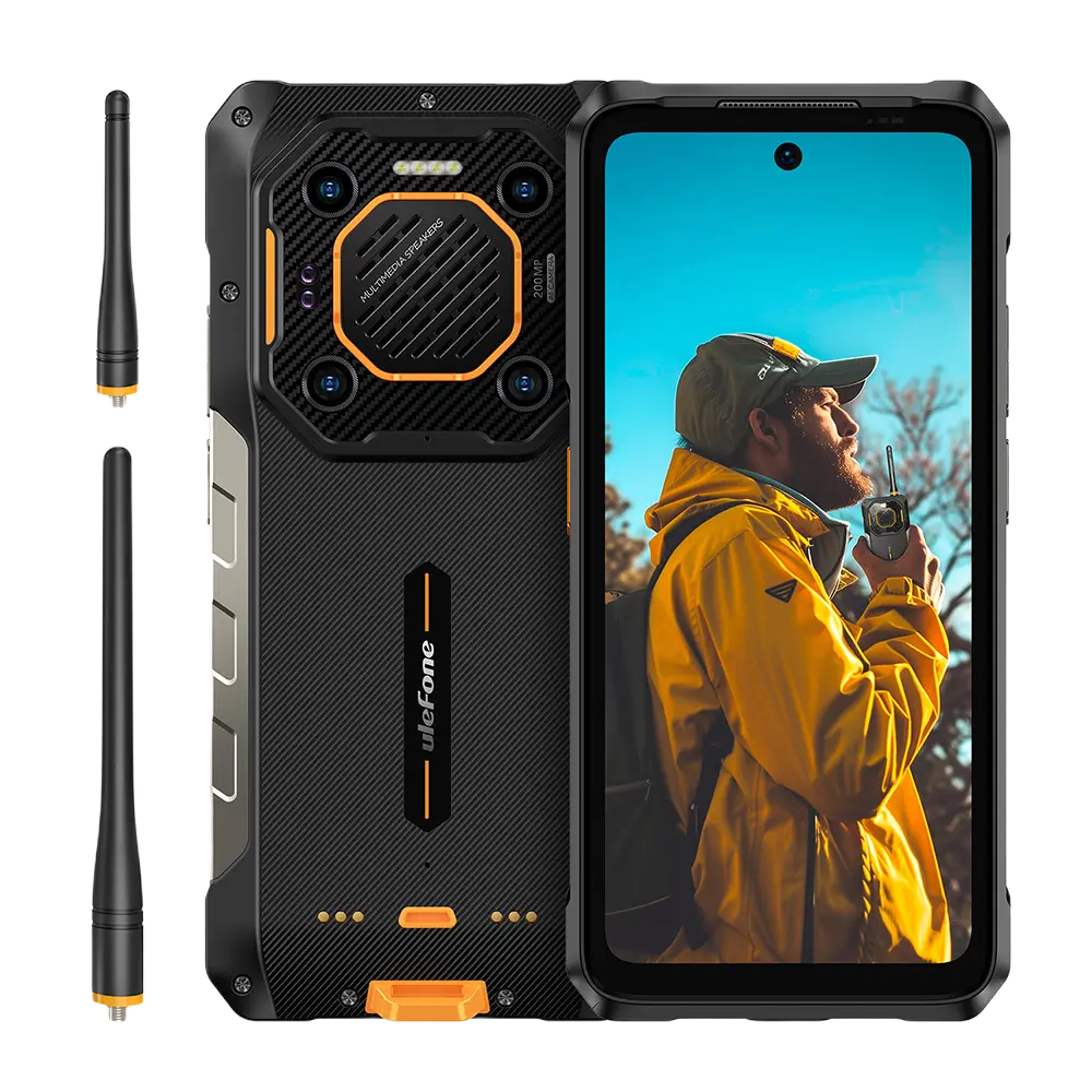 Telefon Ulefone Armor 26 Ultra Walkie-talkie 5G 8-Core Dimensity 8020 6.78-inch 120Hz IPS 12GB + 512GB NFC Infrarosu 15600mAh 120W IP68 IP69K Android 13