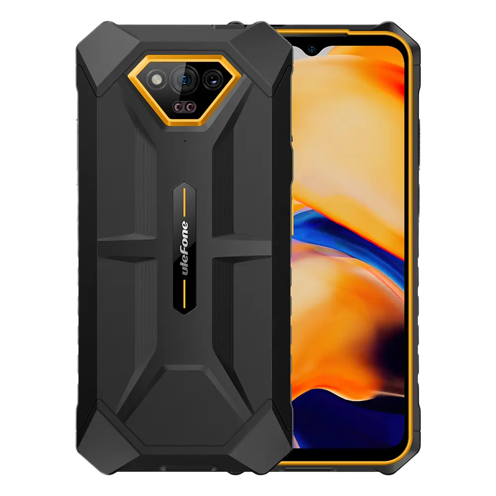 Telefon rugged Ulefone Armor X13 4G, 6.52-inch, 6GB RAM, 64GB, NFC, Android 13, Orange