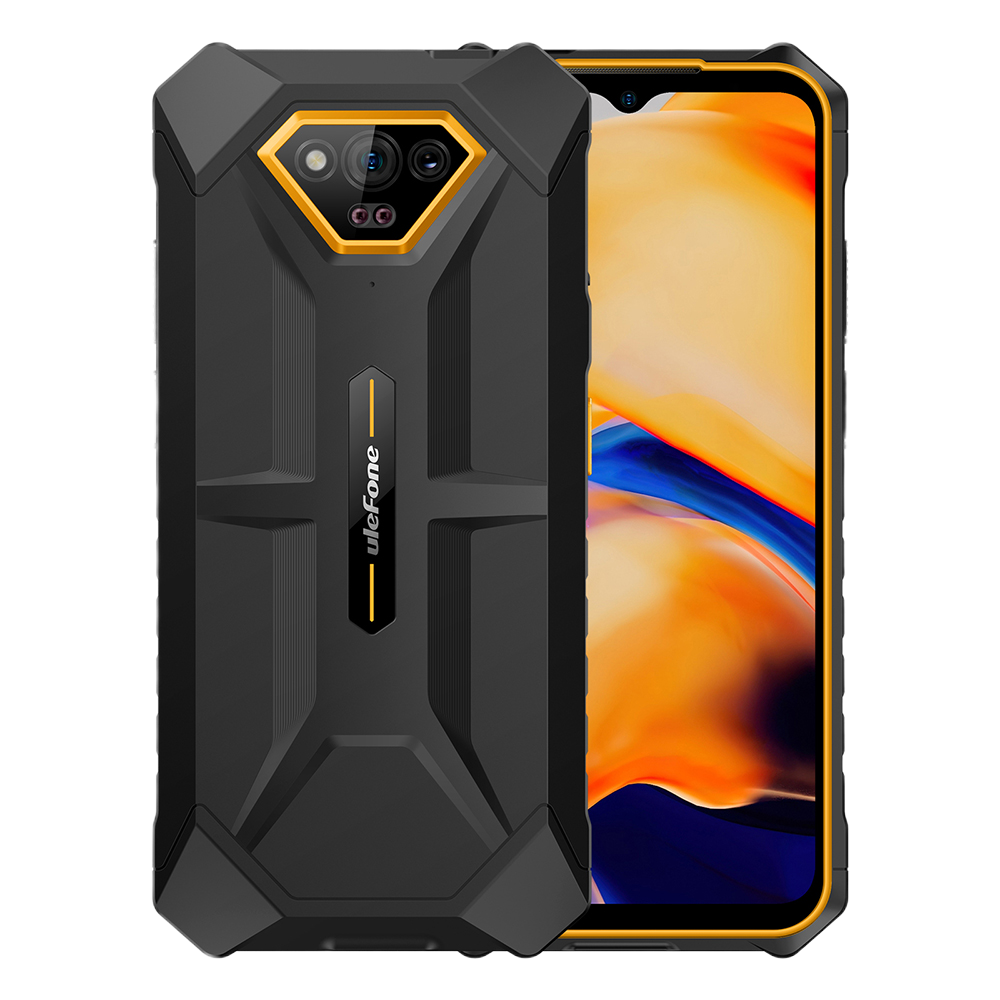 Telefon rugged Ulefone Armor X13 4G, 6.52-inch, 6GB RAM, 64GB, NFC, Android 13, Orange