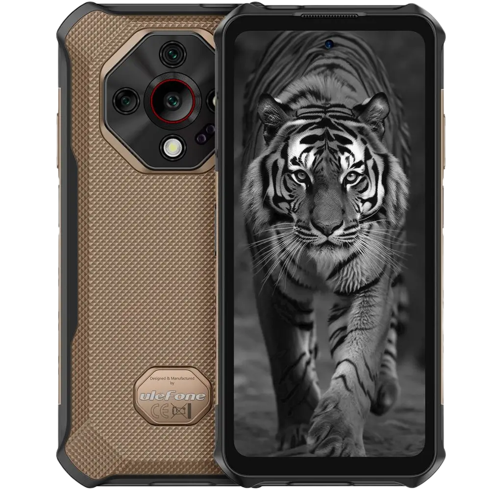 Ulefone Armor X16, 4G, Helio G91, 6.56-inch 120Hz, 6GB RAM RAM, 128GB, NFC, 10360mAh, Android 15, Sand Dune