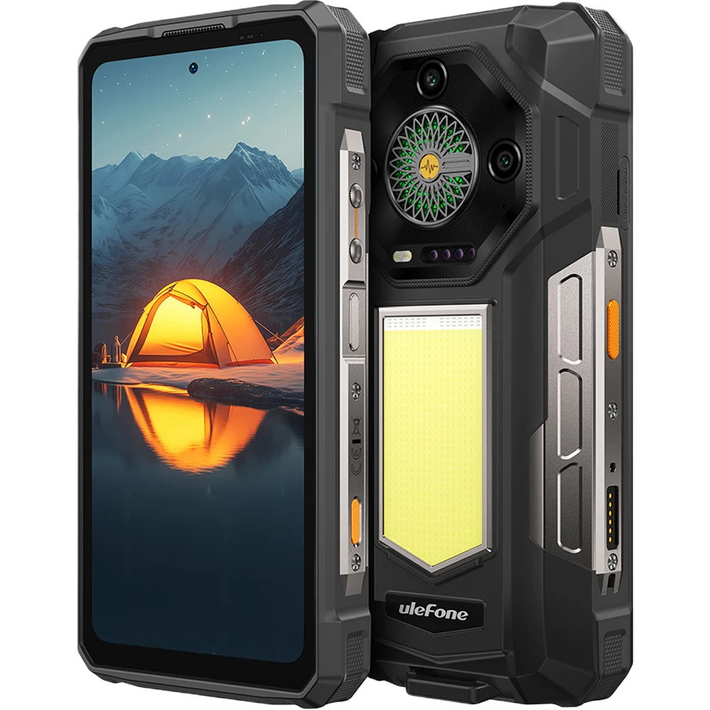 Telefon Ulefone Armor 33 4G Helio G100 12GB RAM 512GB 6.95-inch 120Hz IPS Stereo NFC 25500mAh IP68 IP69K Android 15