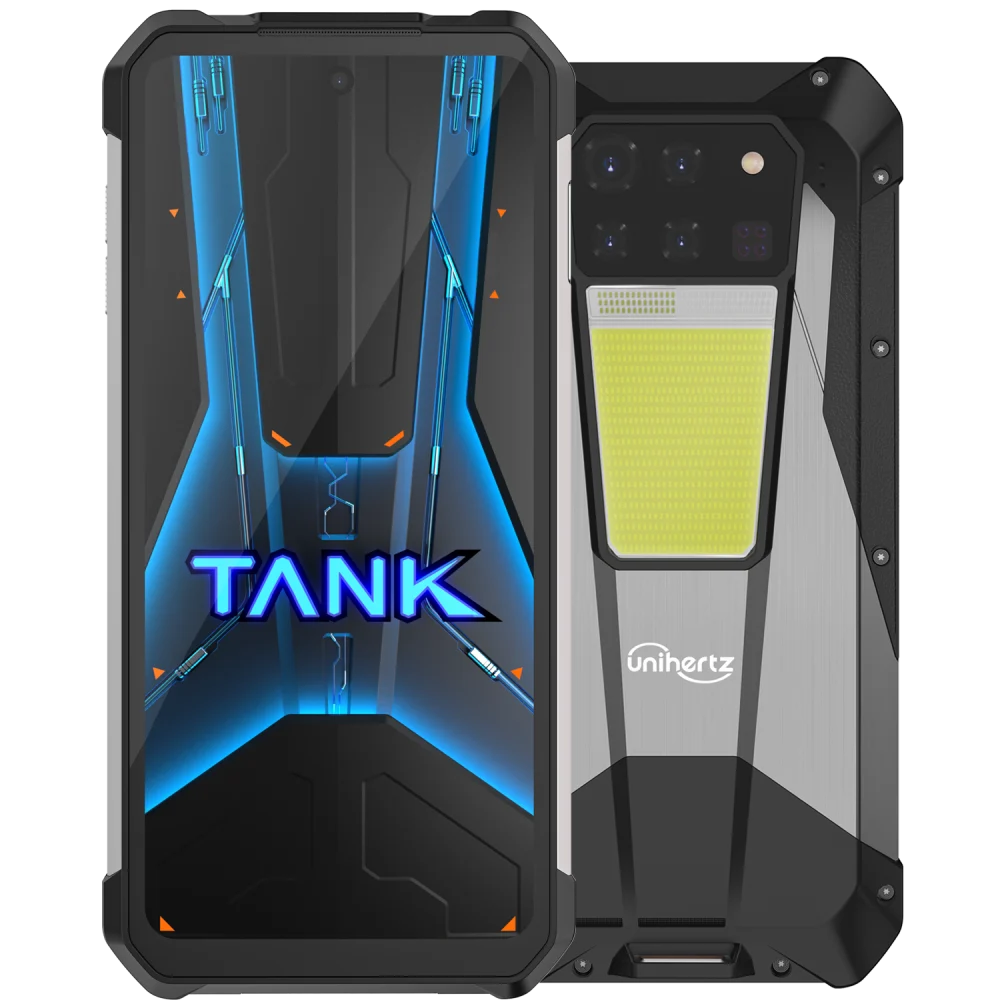Telefon rugged Unihertz 8849 Tank 3 Pro, 5G, Projector Video, 6.79   120Hz, Dimensity 8200, 16GB RAM, 512GB, NFC, 23800mAh, 120W, Android 14