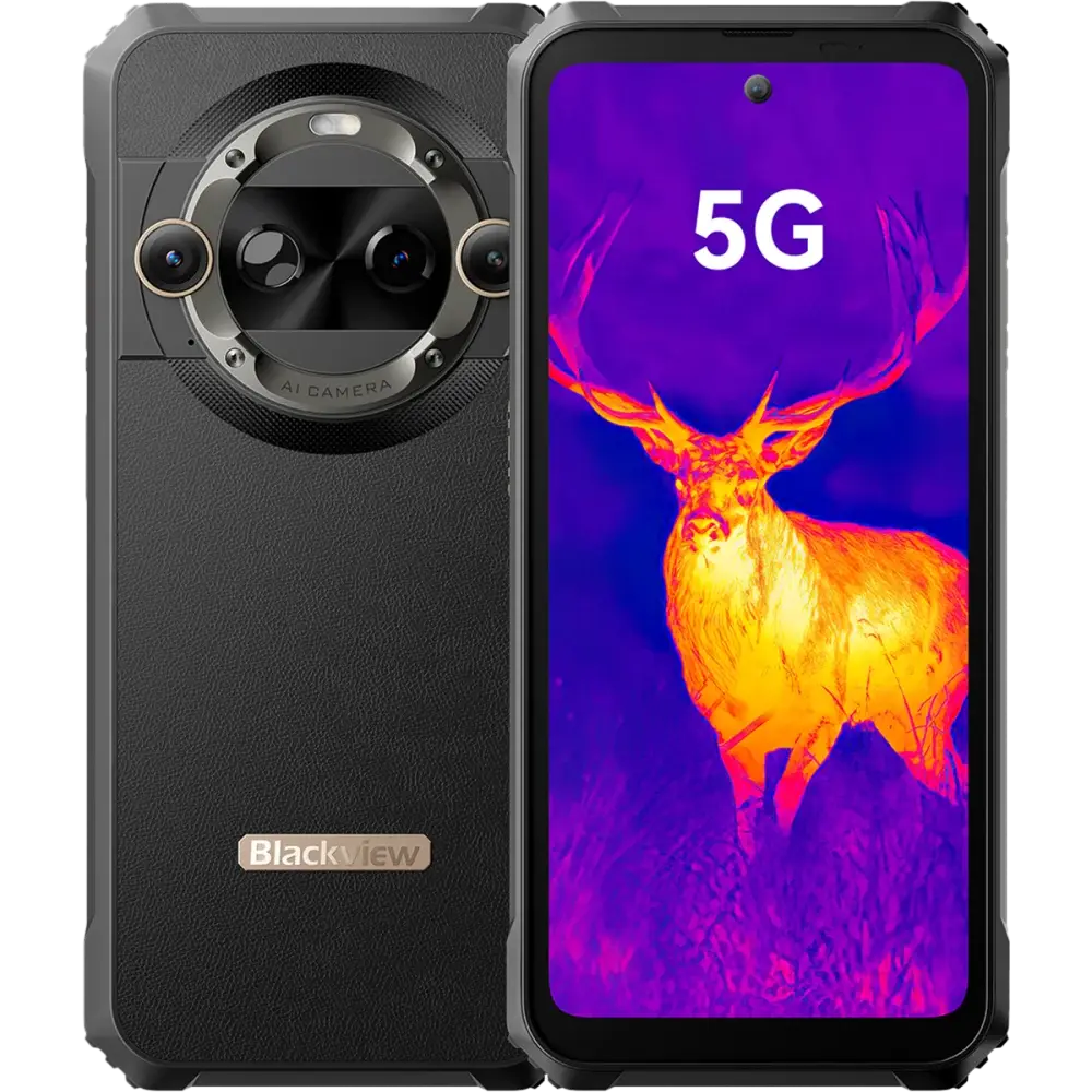Telefon rugged Blackview BL9000 Pro Thermal FLIR, 5G, 12GB RAM + 512GB, Stereo, NFC, Android 14
