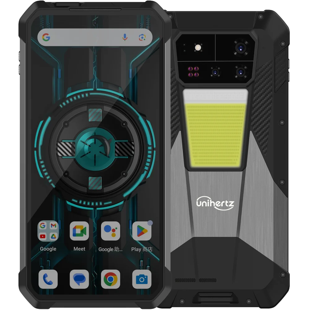 Telefon rezistent Unihertz 8849 Shark 3, 5G, 6.73   120Hz AMOLED, Dimensity 8300, 16GB RAM, 512GB, NFC 11600mAh, Android 14
