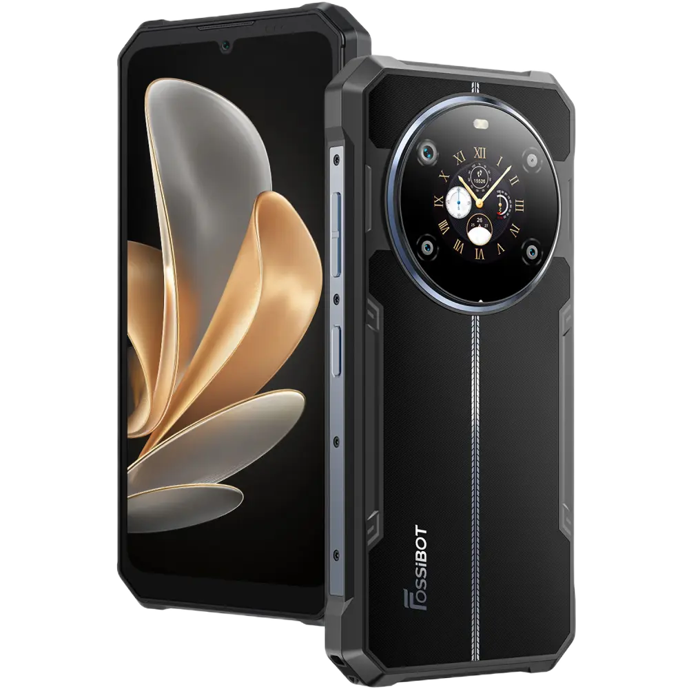 Telefon Fossibot F109, 5G, Dimensity 6300, 8GB RAM, 256GB, NFC, 10600mAh, Android 14, Blue