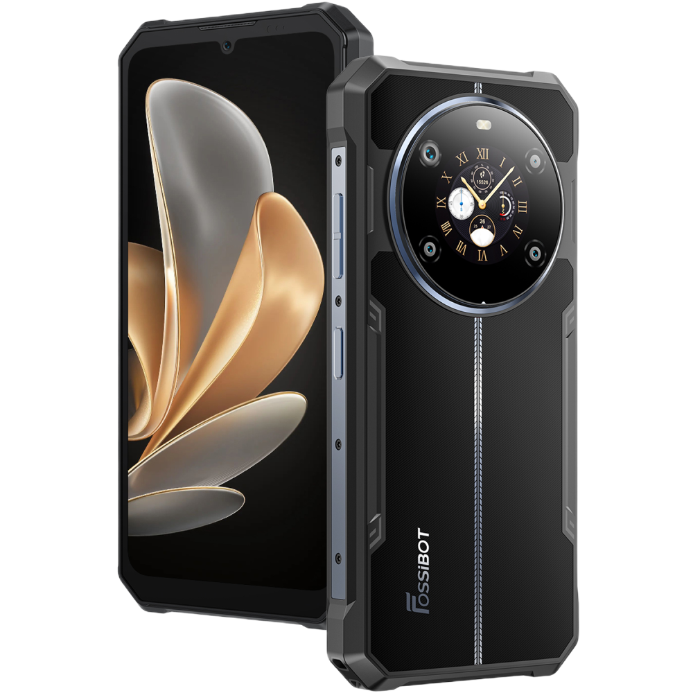 Telefon Fossibot F109, 5G, Dimensity 6300, 8GB RAM, 256GB, NFC, 10600mAh, Android 14, Blue