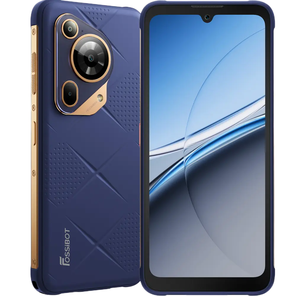 Telefon Fossibot F112 Pro, 5G, 6.88   120Hz, Dimensity 6300, 20GB RAM, 256GB, NFC, 7150mAh, Android 14, Blue