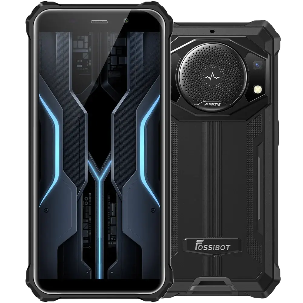 Telefon rugged Fossibot F101P, 4G, 5.45-inch, Helio P22, 4GB RAM, 64GB, 10600mAh, Android 13, Black