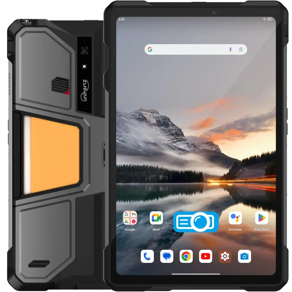 Tableta rugged Unihertz 8849 TANK Pad DLP Projector 5G Dual SIM 10.95-inch 120Hz IPS 8-Core Dimensity 8200 16GB RAM + 512GB NFC GPS 21200mAh IP69 IP69K Android 14
