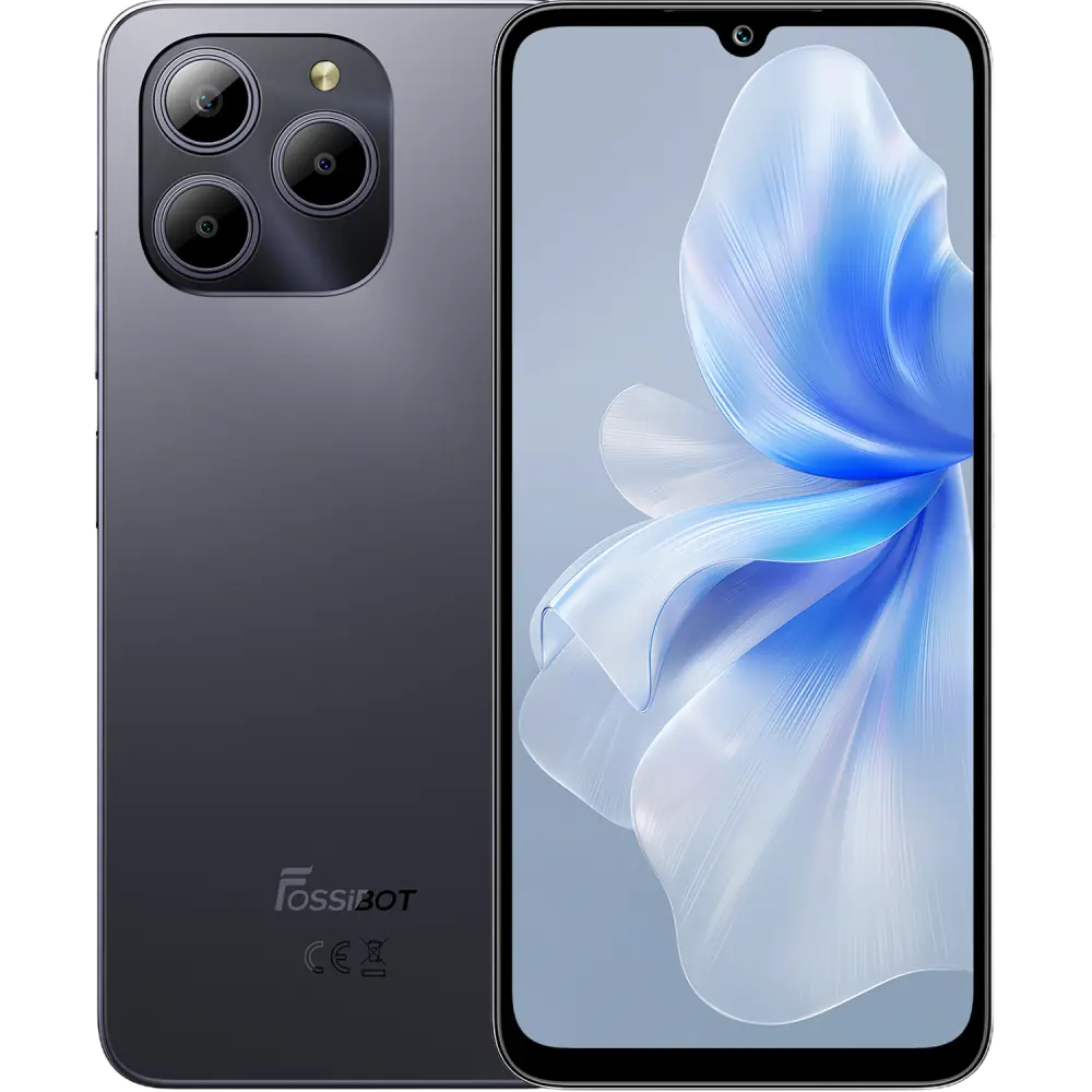Telefon Fossibot S2, 4G, 6.7-inch, Helio G85, 8GB RAM + 256GB, NFC, 5000mAh, Android 14, Gray