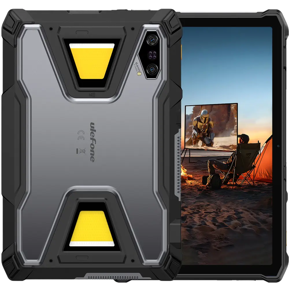 Tableta rugged Ulefone Armor Pad 5 Ultra Projector 5G 512GB 11   IPS 90Hz 24200mAh NFC IP68 IP69K Android 15