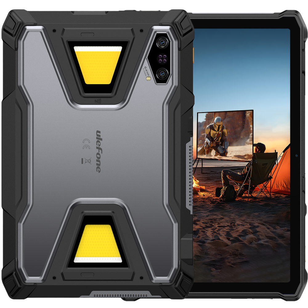 Tableta rugged Ulefone Armor Pad 5 Ultra Projector 5G 512GB 11   IPS 90Hz 24200mAh NFC IP68 IP69K Android 15