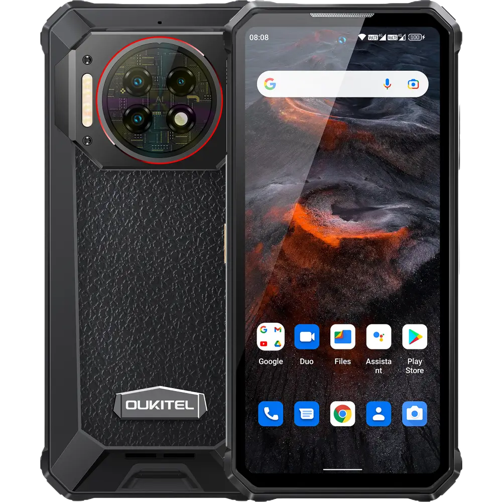 Telefon rugged Oukitel WP19 Pro, 4G, 6.8   120Hz, Helio G99, 24GB RAM, 256GB, NFC, 22000mAh, Android 13