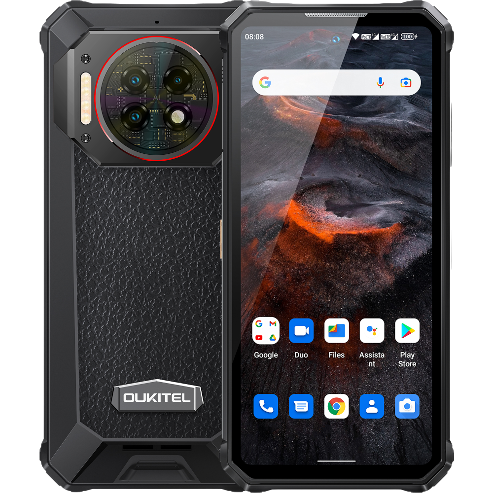 Telefon rugged Oukitel WP19 Pro, 4G, 6.8   120Hz, Helio G99, 24GB RAM, 256GB, NFC, 22000mAh, Android 13