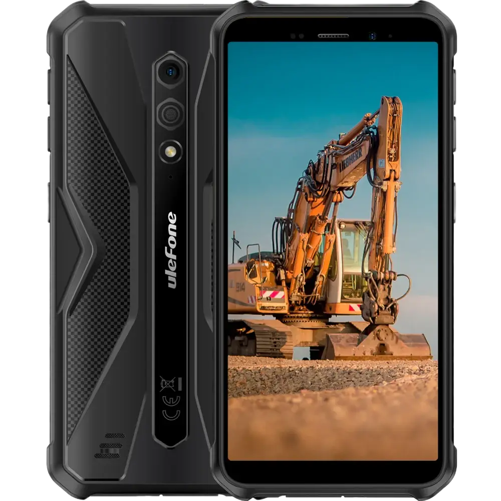 Telefon rugged Ulefone Armor X12, 4G, 5.45-inch, Helio A22, 32GB, NFC, Android 13 Go, Black