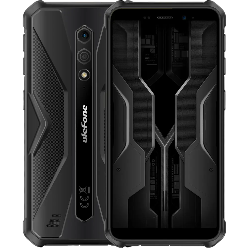 Telefon rugged Ulefone Armor X12 Pro, 4G, 5.45-inch, Helio G36, 4GB RAM, 64GB, NFC, Android 13, Black
