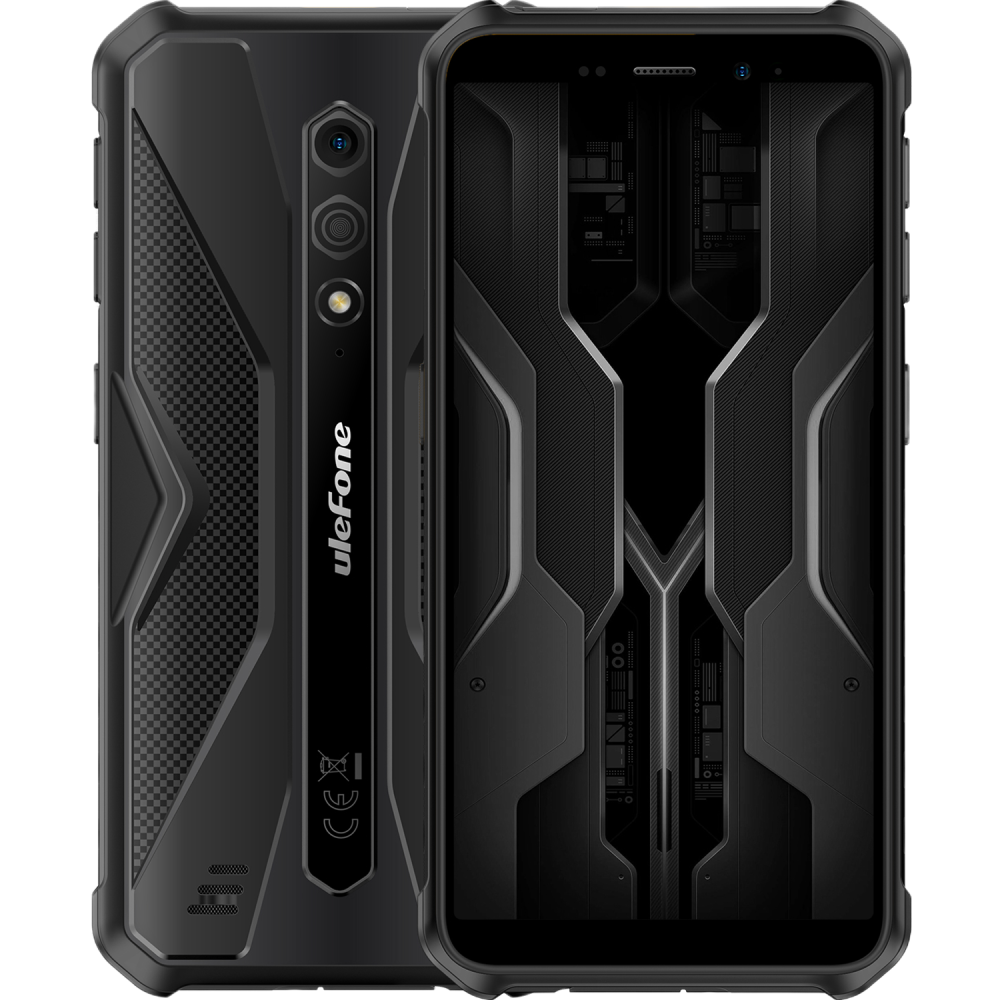 Telefon rugged Ulefone Armor X12 Pro, 4G, 5.45-inch, Helio G36, 4GB RAM, 64GB, NFC, Android 13, Black