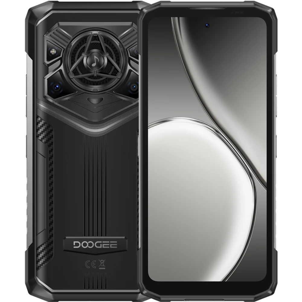 Telefon rugged Doogee Blade 20 Pro, 4G, Octa-Core, 6GB RAM + 256GB, 6.6-inch 90Hz, NFC, 11800mAh, Android 15, Silver