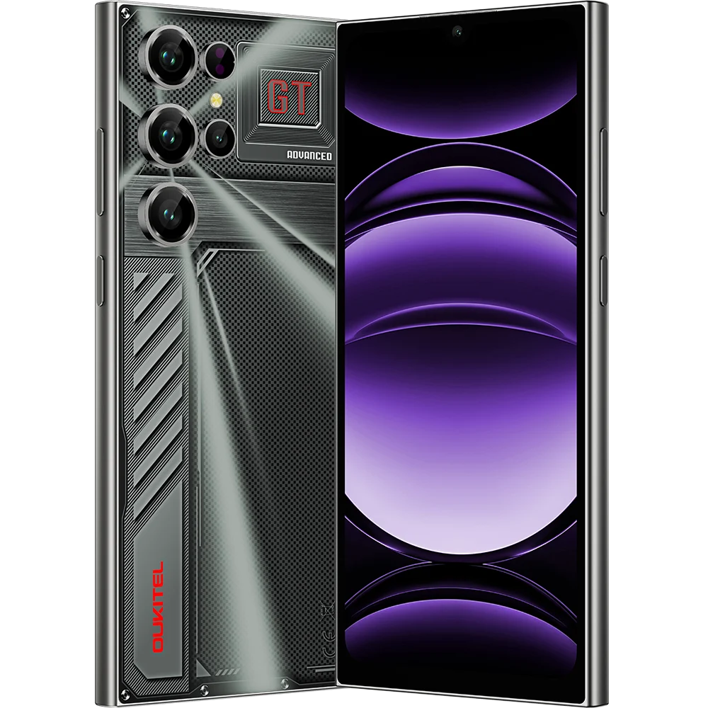 Telefon Oukitel C61 GT, 4G, 6.88   90Hz, T606, 128GB, 5150mAh, GPS, Android 15, Black