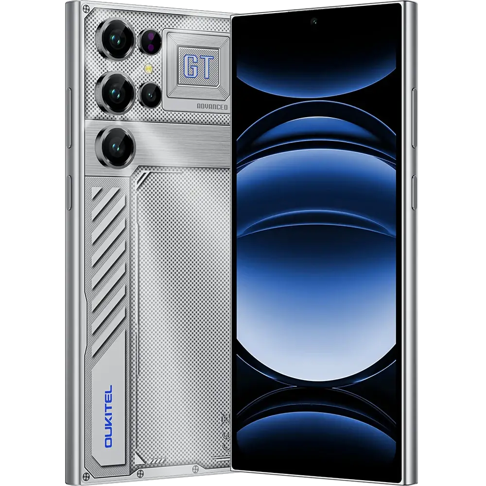 Telefon Oukitel C61 GT, 4G, 6.88   90Hz, T606, 128GB, 5150mAh, GPS, Android 15, Silver