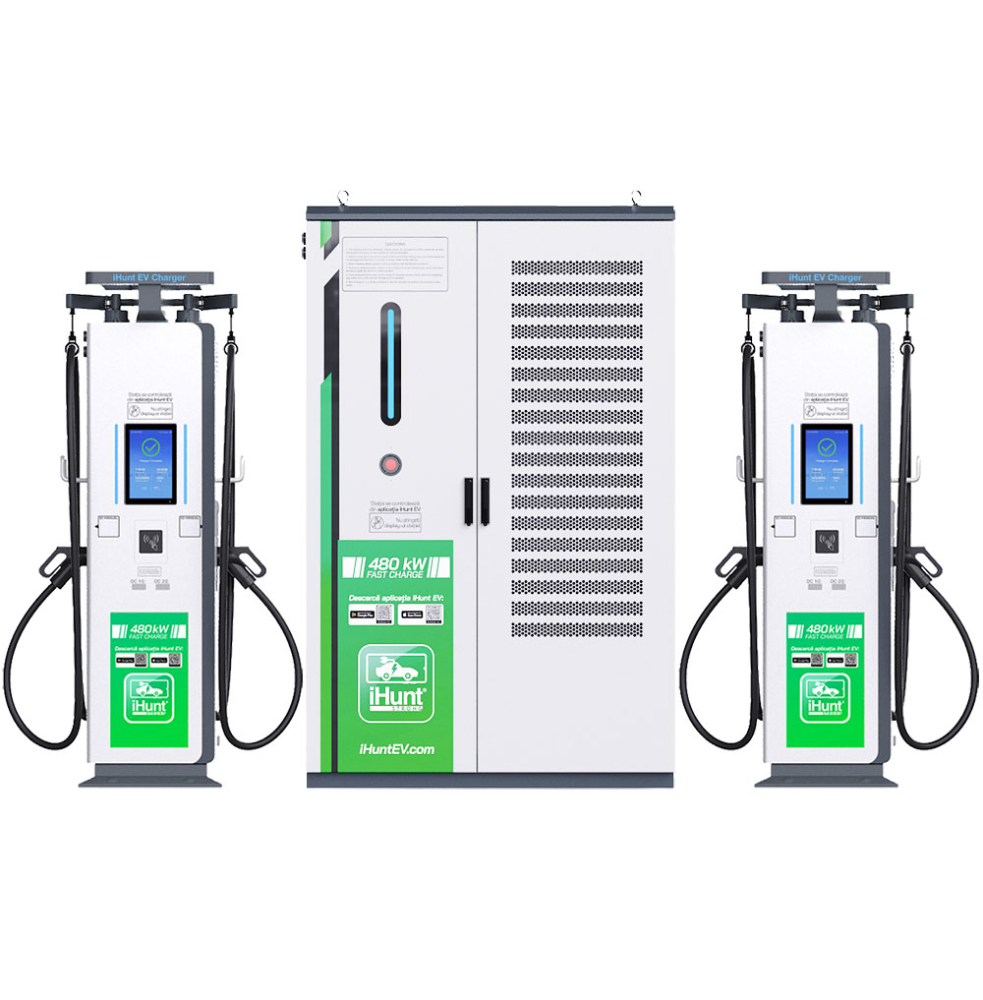 Statie de incarcare Super Charger cu monetizare iHunt EV DC V5 480KW - Integrare iHuntEV