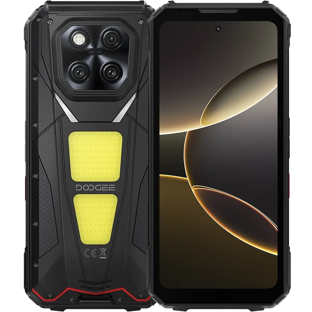Telefon Doogee V Max Play Projector 5G 6.78-inch 120Hz IPS Dimensity 7300 16GB RAM   512GB NFC RGB Light 20500mAh IP68 IP69K Android 15