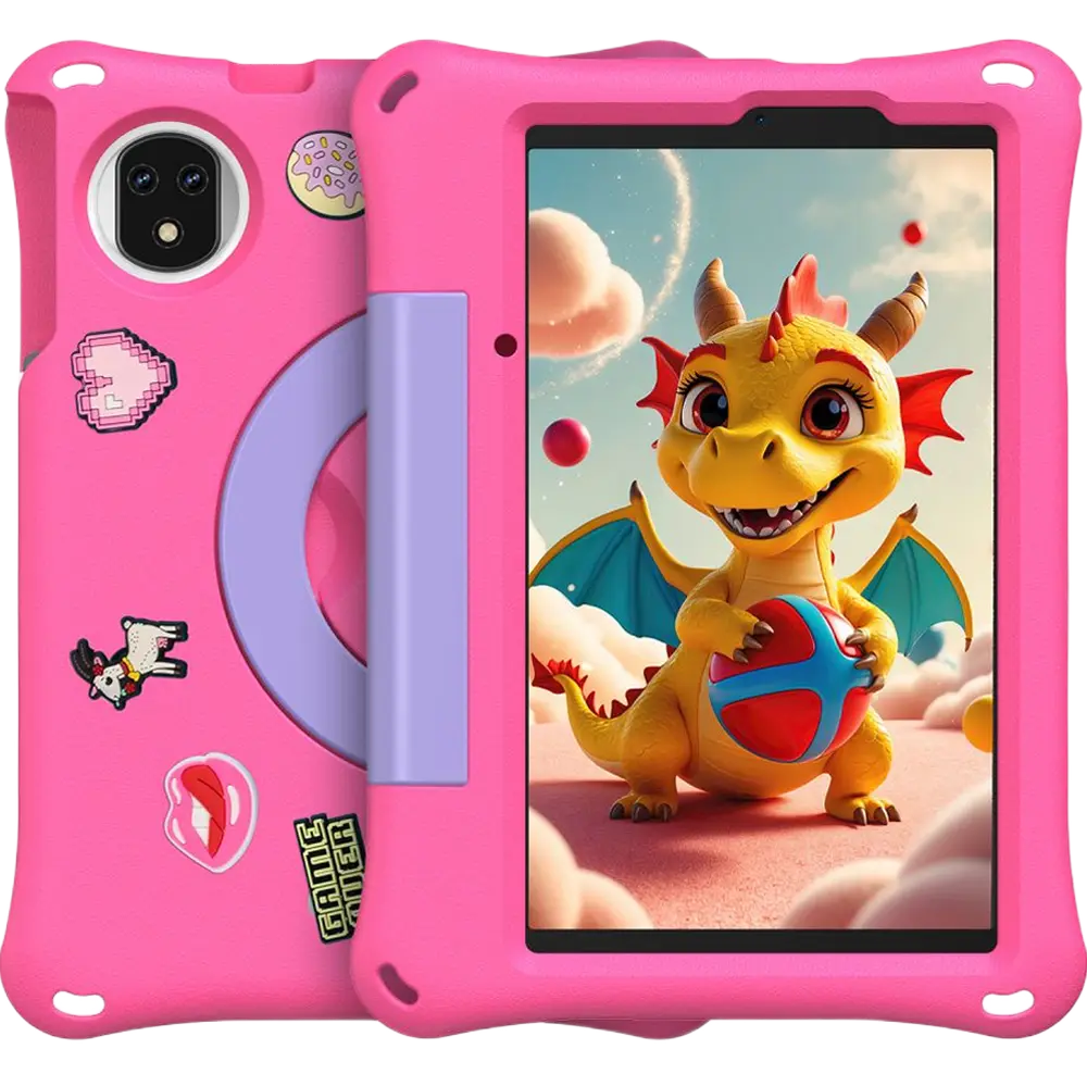 Tableta Ulefone Tab A9 Pro Kids Pink 4G WiFi 8GB RAM 128GB 8.68-inch 90Hz GPS Dual Stereo Speakers Android 15
