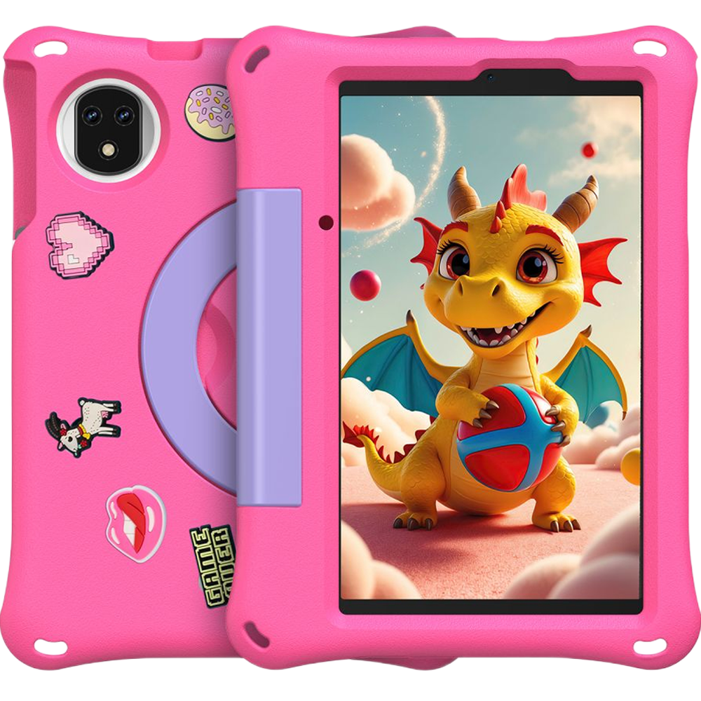 Tableta Ulefone Tab A9 Pro Kids Pink 4G WiFi 8GB RAM 128GB 8.68-inch 90Hz GPS Dual Stereo Speakers Android 15