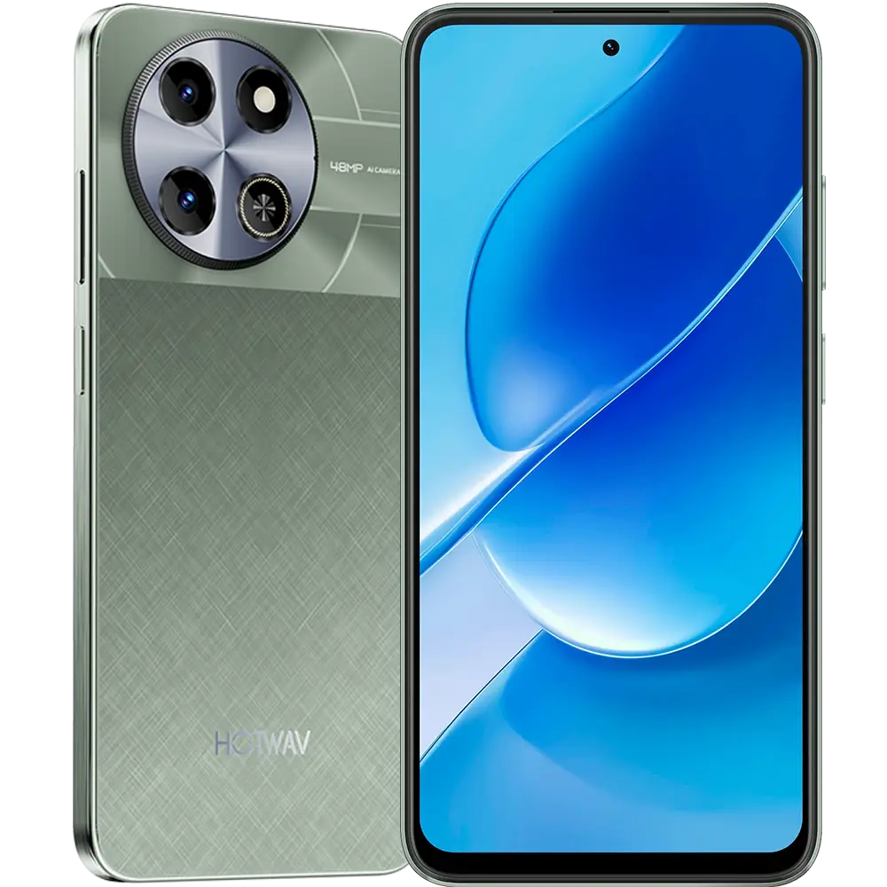 Telefon Hotwav Note 18 GT 4G 7.2-inch 120Hz 256GB NFC 6200mAh Android 15 Green