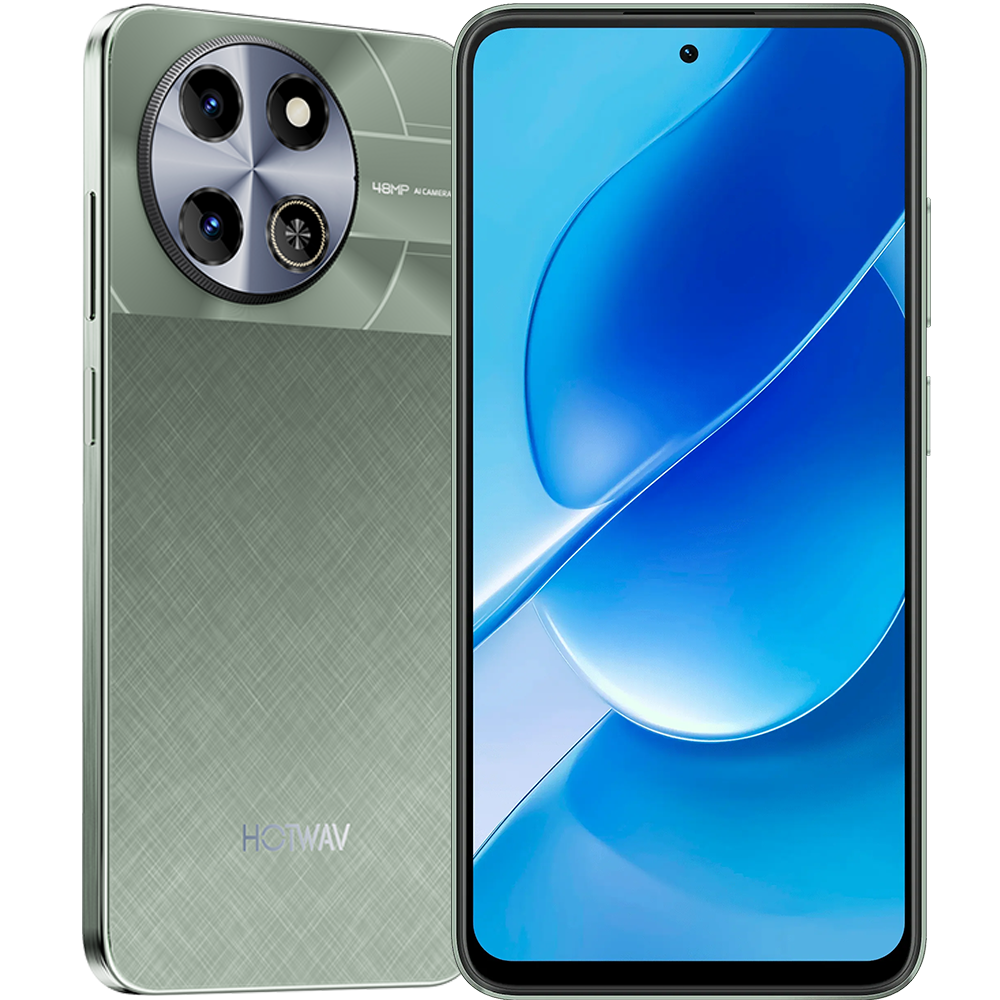 Telefon Hotwav Note 18 GT 4G 7.2-inch 120Hz 256GB NFC 6200mAh Android 15 Green