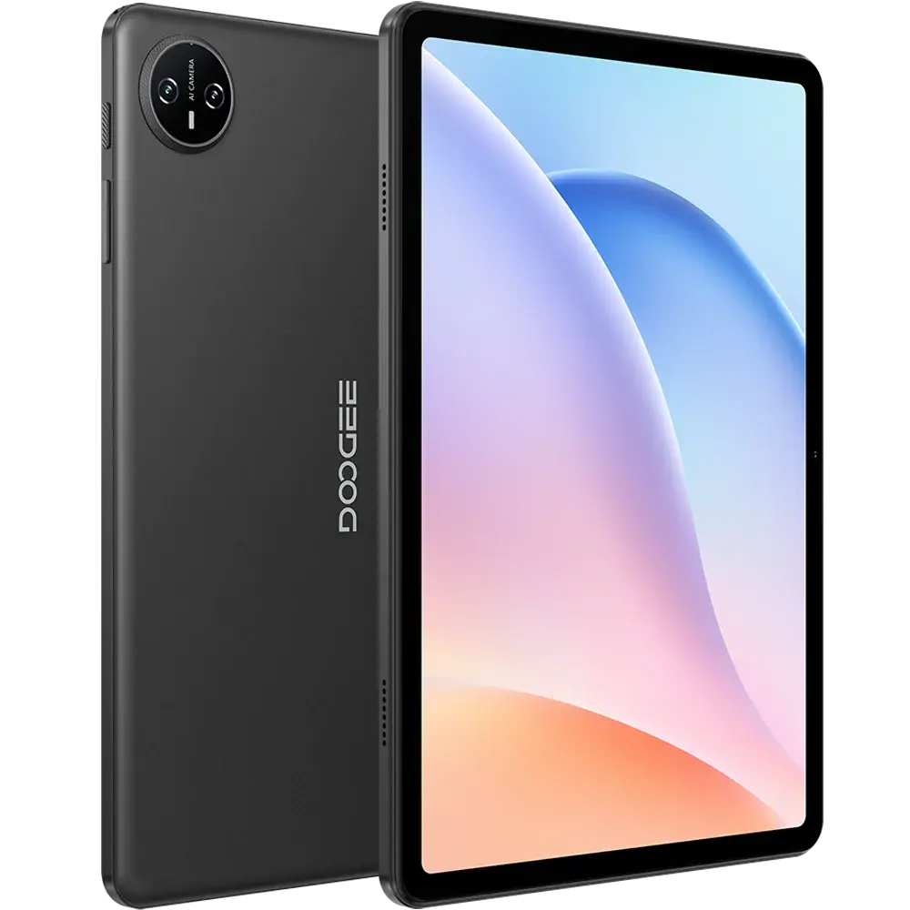 Tableta Doogee Tab A9 Pro, Wi-Fi, 10.1-inch, 4GB RAM, 128GB, Camera 8MP + 5MP, Android 15, Black