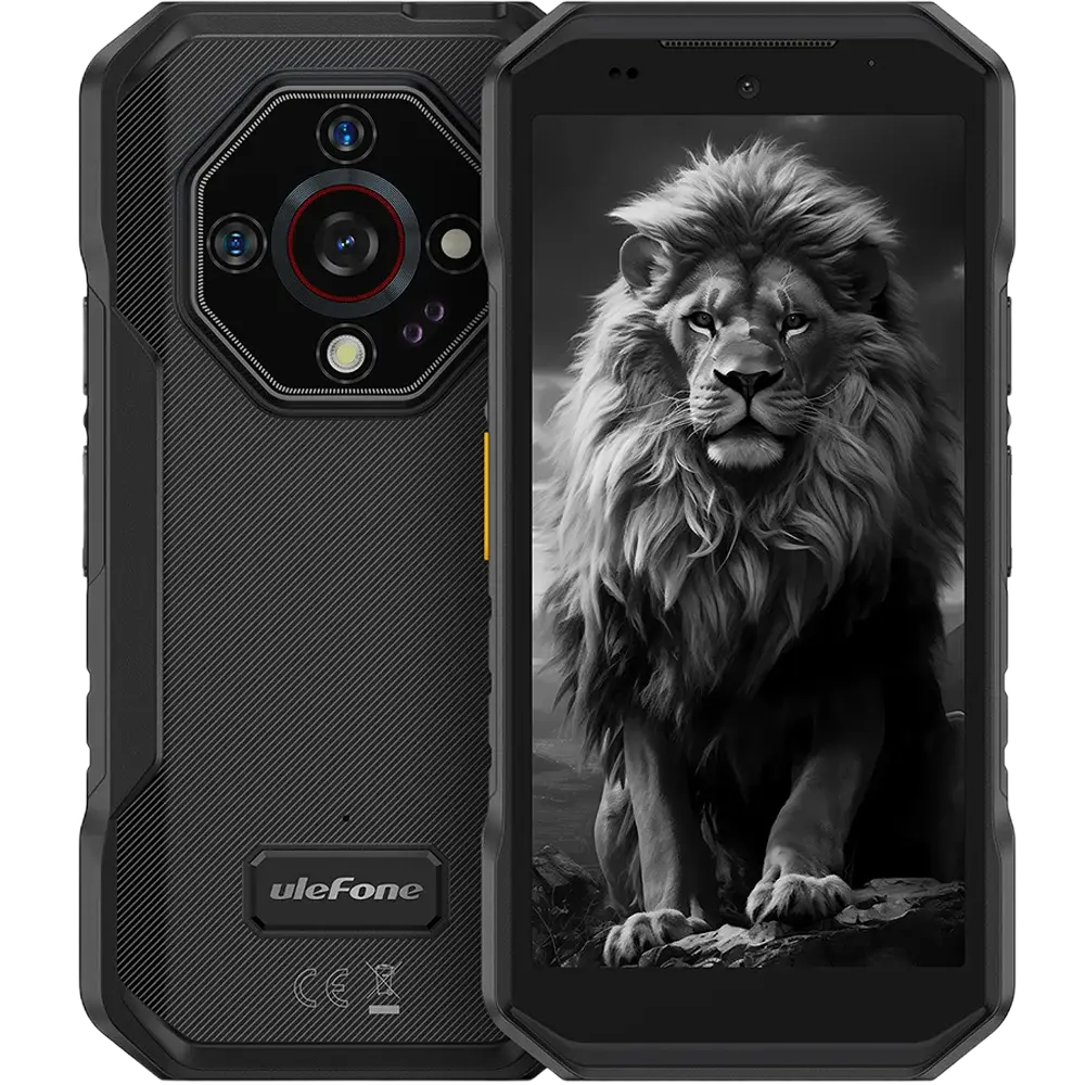 Telefon rugged Ulefone Armor X32 Pro, 5G, 5.65   90Hz, 8GB RAM, 256GB, NFC, Android 15, Black