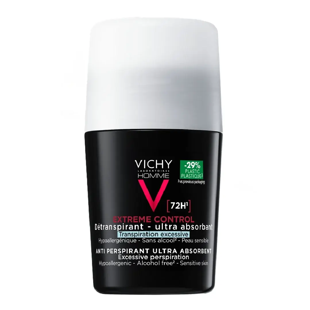 Deodorant roll-on Extreme Control 72h Homme, 50 ml, Vichy