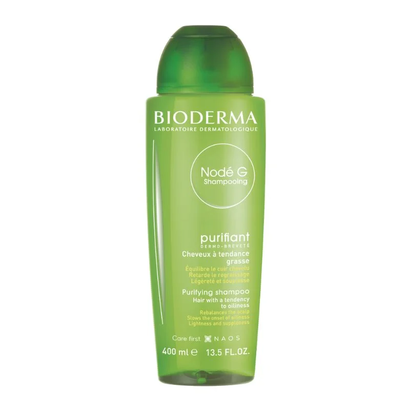 Sampon purifiant pentru par gras Node G, 400 ml, Bioderma