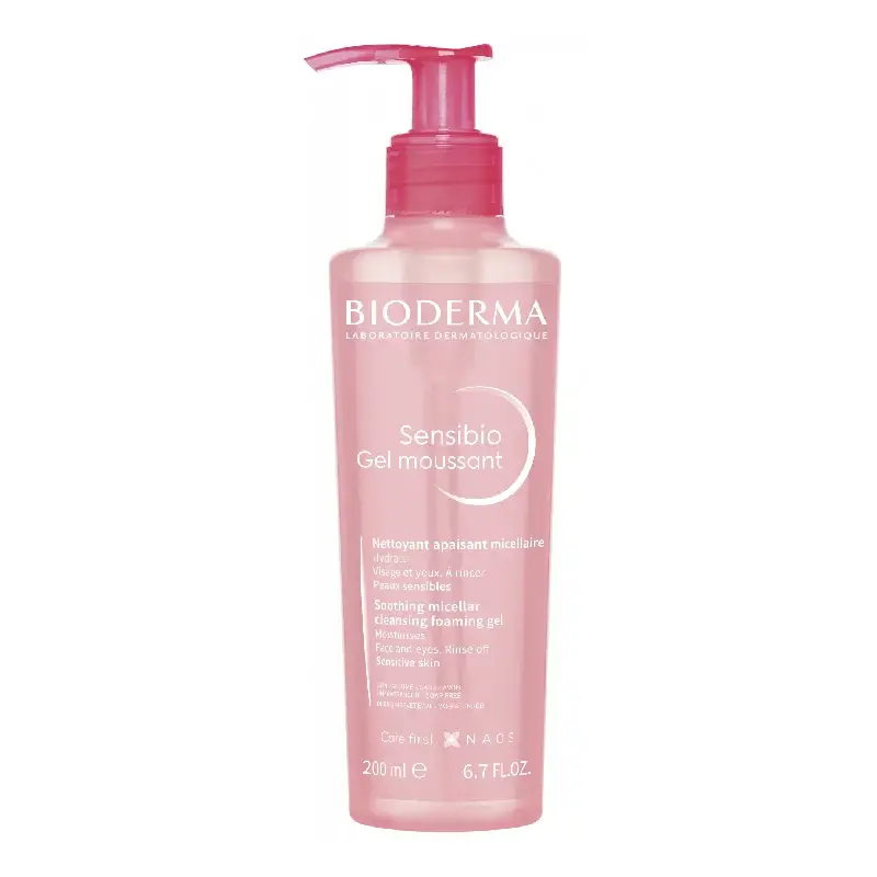 Gel Spumant Sensibio, 200 ml, Bioderma