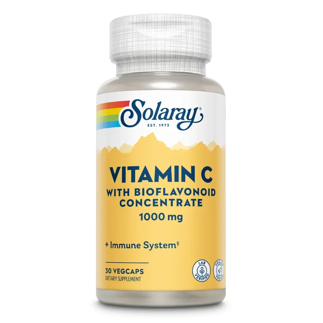 Vitamin C Solaray, 30 capsule, Secom