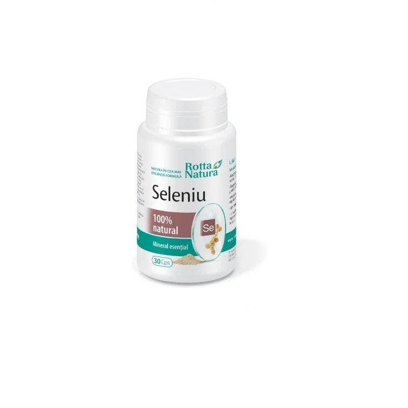 Seleniu natural,  30 capsule, Rotta Natura