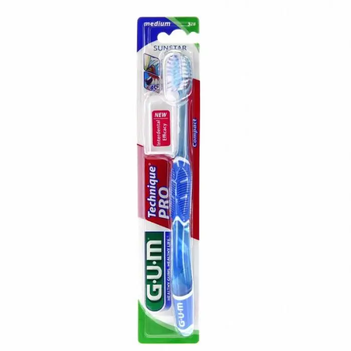 Periuta de dinti Technique Pro Compact Medium, Sunstar Gum