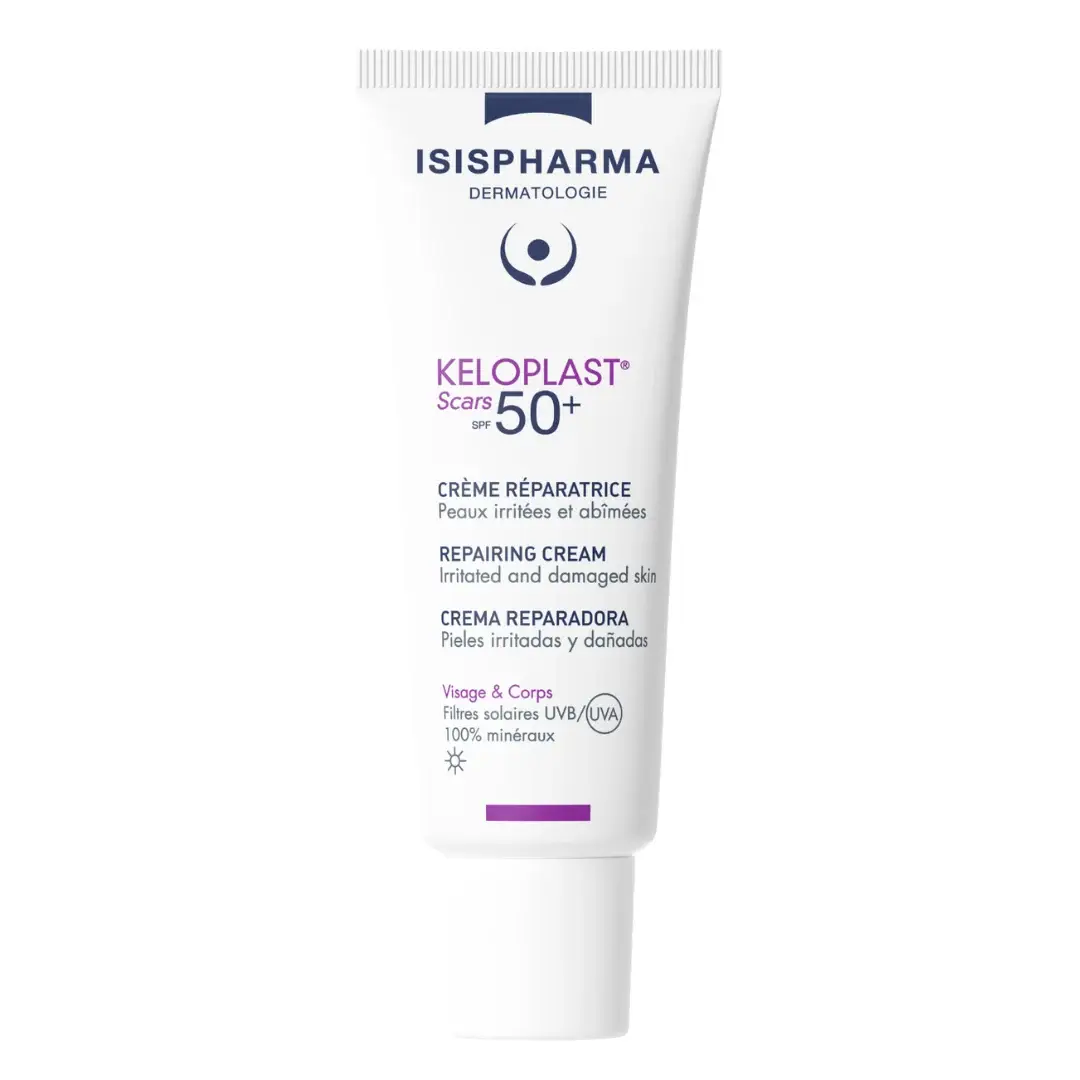 Crema reparatoare Keloplast Scars SPF50+, 40ml, IsisPharma