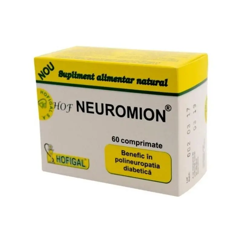 Hof Neuromion, 60 comprimate, Hofigal