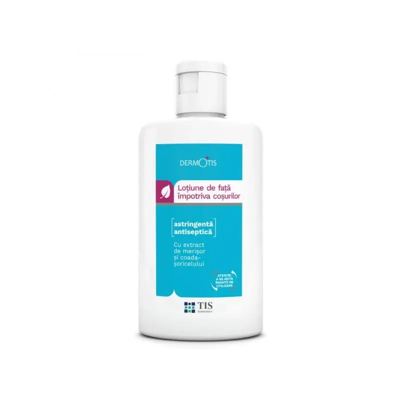 Lotiune de fata impotriva cosurilor DermoTis, 60 ml, Tis Farmaceutic